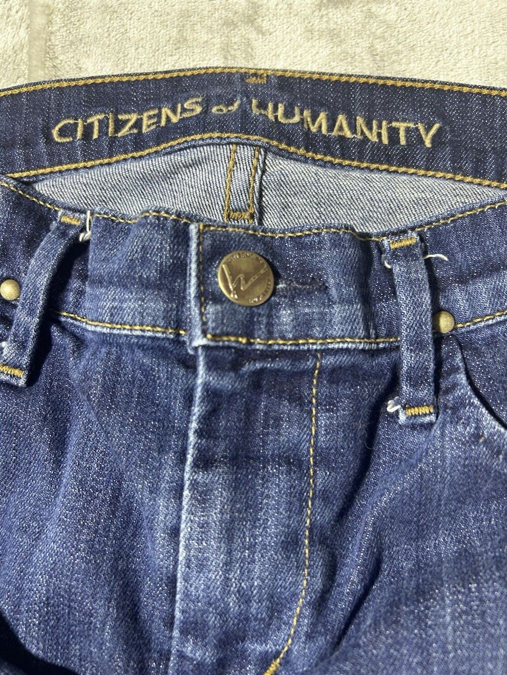 Citizens of Humanity Elson Jeans Womens 27 Medium Rise Straight Leg - Picture 5 of 12